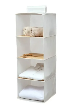 Haute Qualité Etagère 4 cases pliable